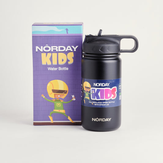 Norday Termo Kids - Vaso térmico de acero inoxidable infantil antiderrames