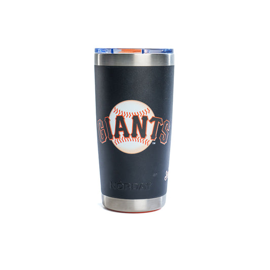 Norday Termo Tumbler San Francisco Giants Black 20oz - Vaso térmico de acero inoxidable
