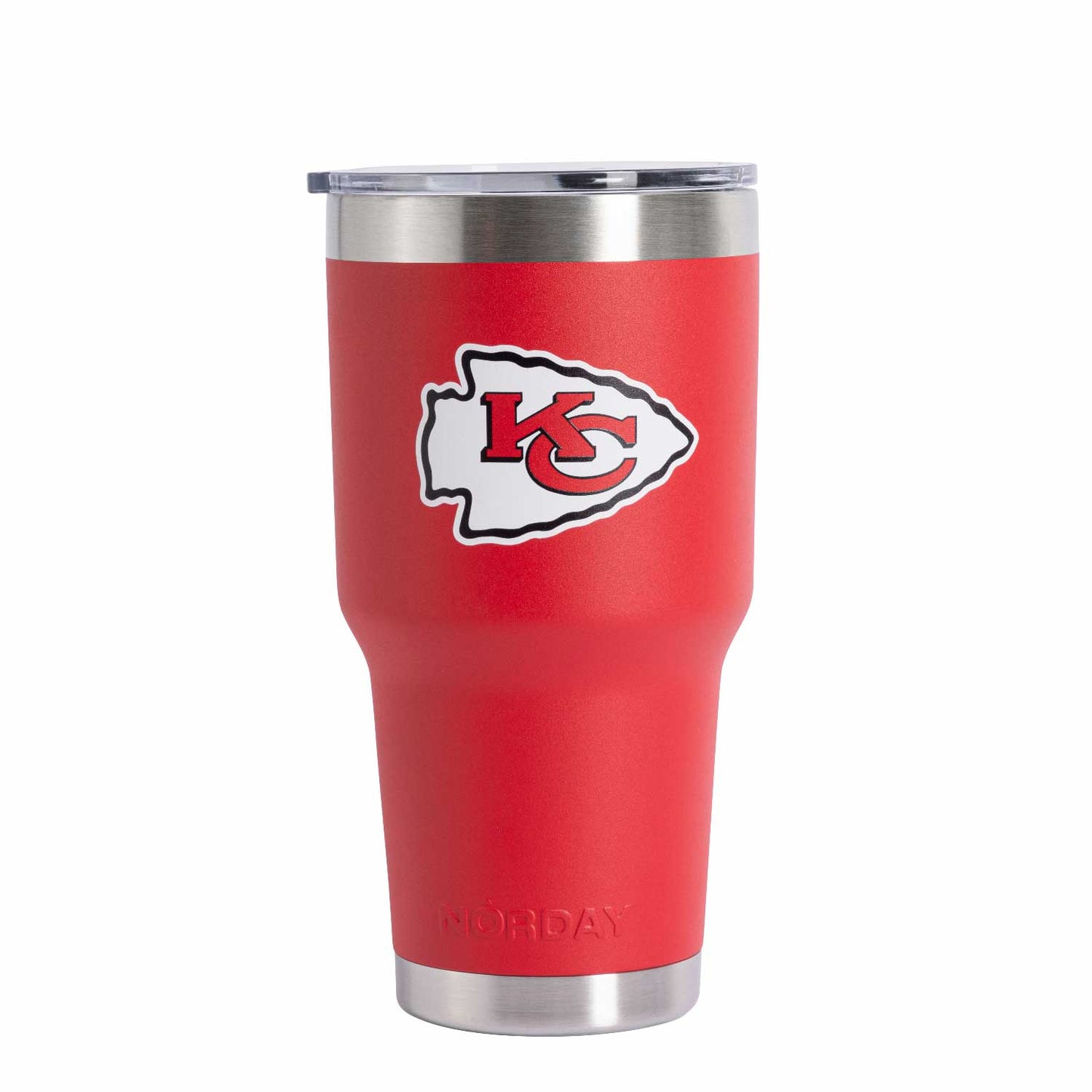 Norday Termo Kansas City Chiefs 30oz Red - Vaso térmico de acero inoxidable