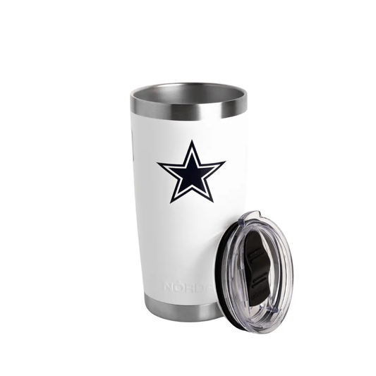 Norday Termo Dallas Cowboys 20oz - Vaso térmico de acero inoxidable