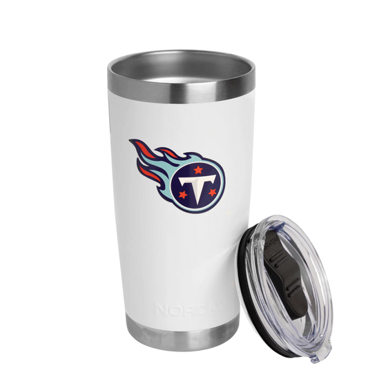 Norday Termo Tennessee Titans 20oz - Vaso térmico de acero inoxidable