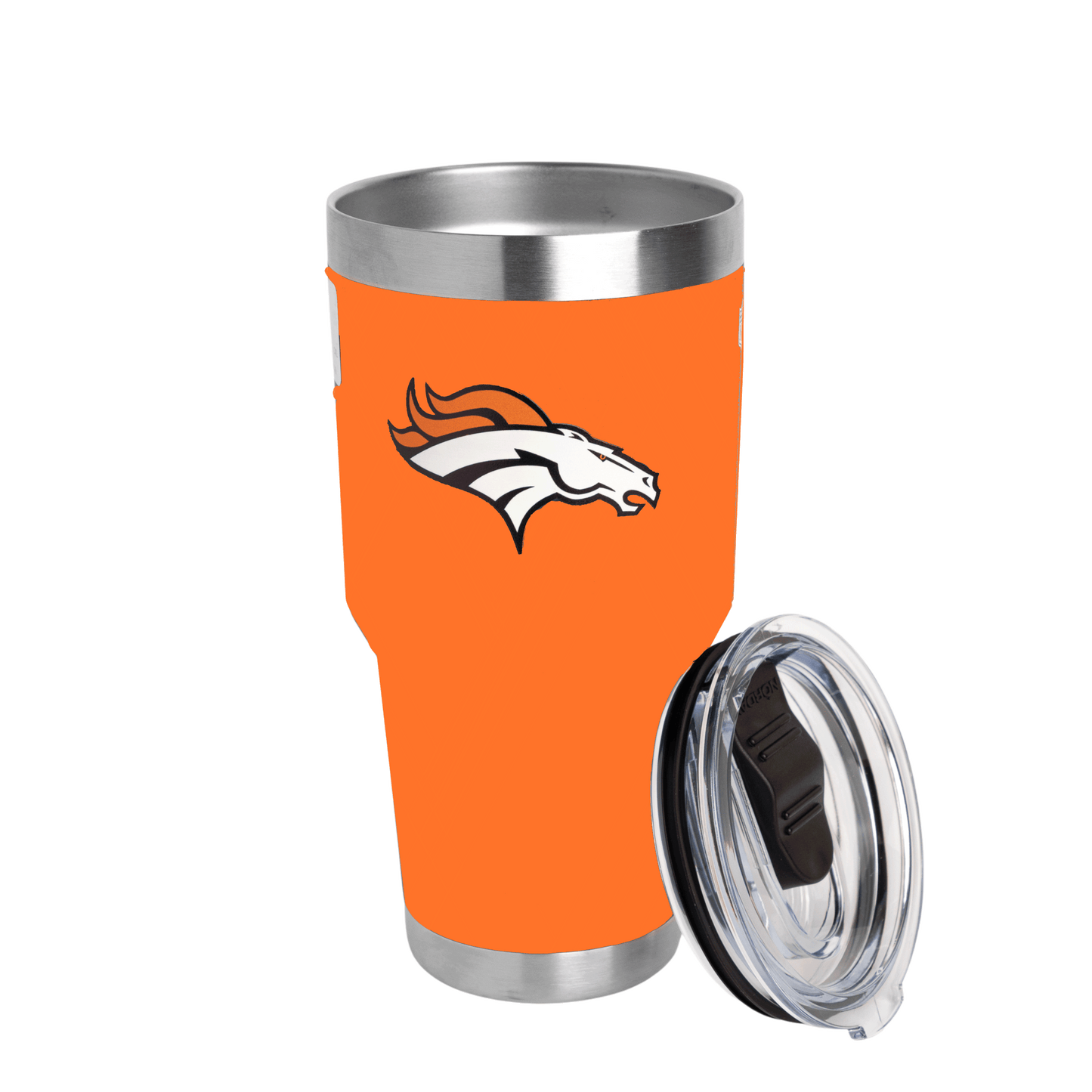 Norday Termo Denver Broncos 30oz - Vaso térmico de acero inoxidable
