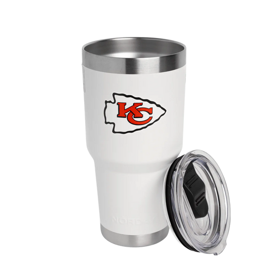 Norday Termo Kansas City Chiefs 30oz - Vaso térmico de acero inoxidable