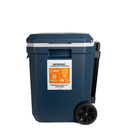 Norday Hielera Wheeled 38qt - Nevera térmica de plástico rígido
