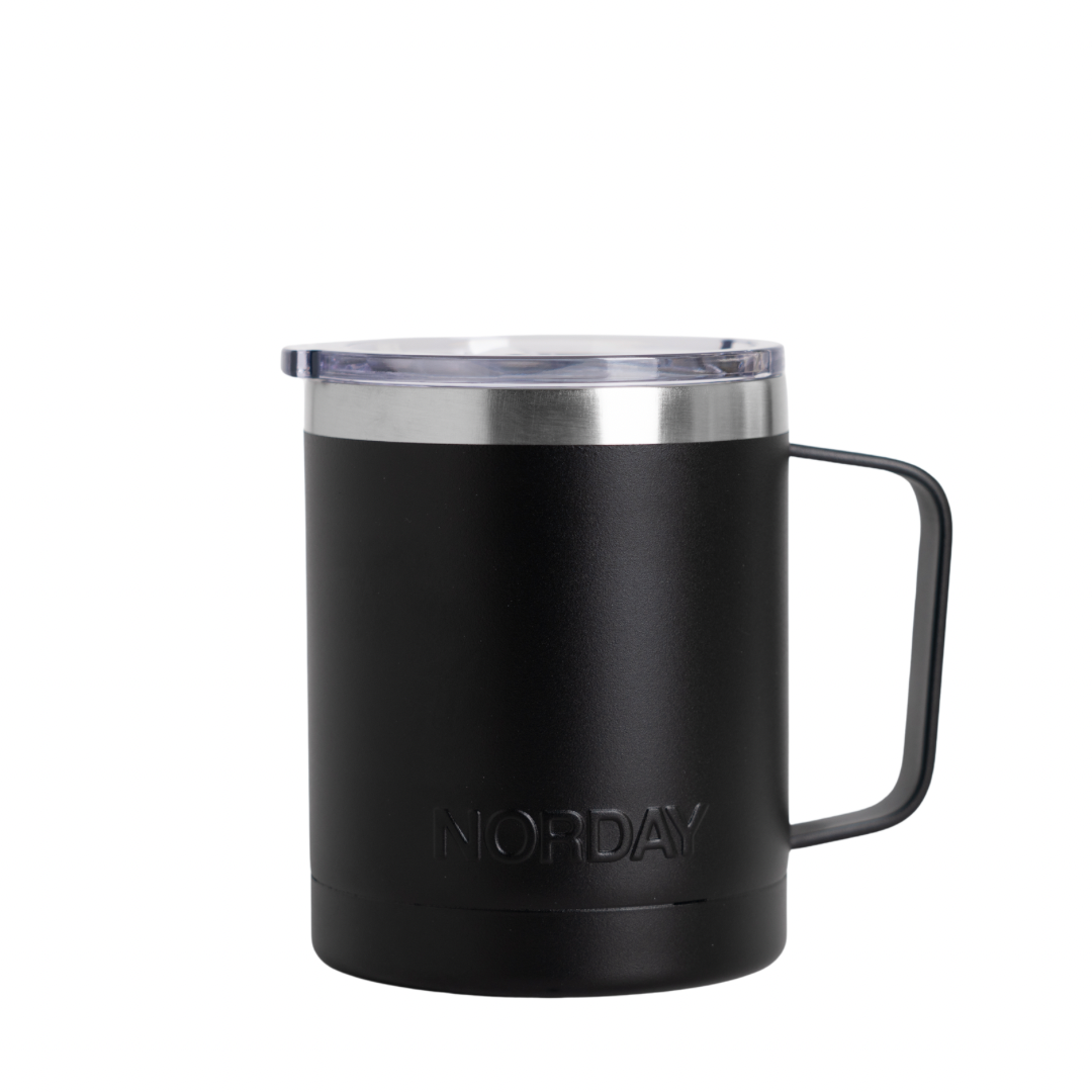 Norday Termo Coffee Mug 12 oz - Vaso térmico de acero inoxidable