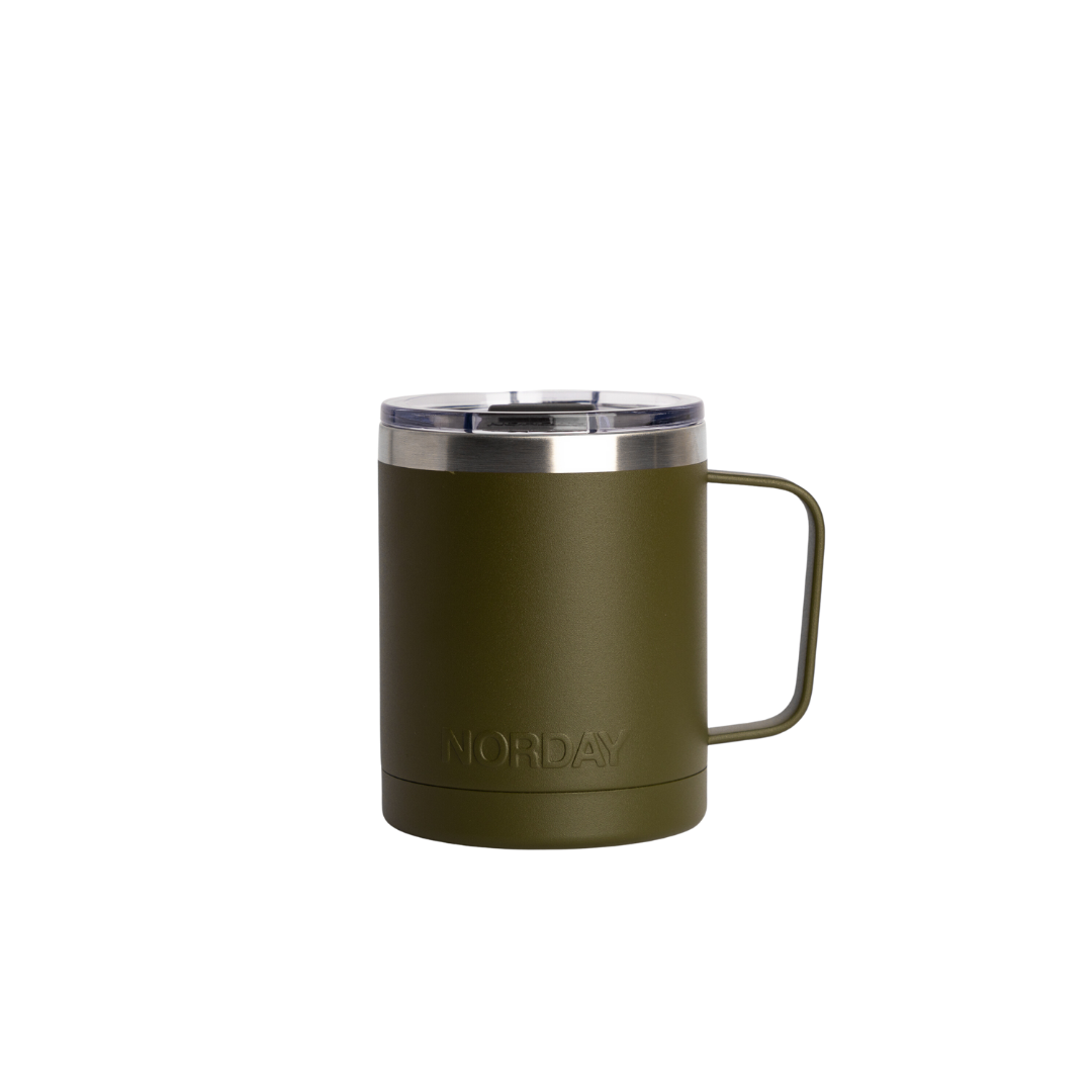 Norday Termo Coffee Mug 12 oz - Vaso térmico de acero inoxidable